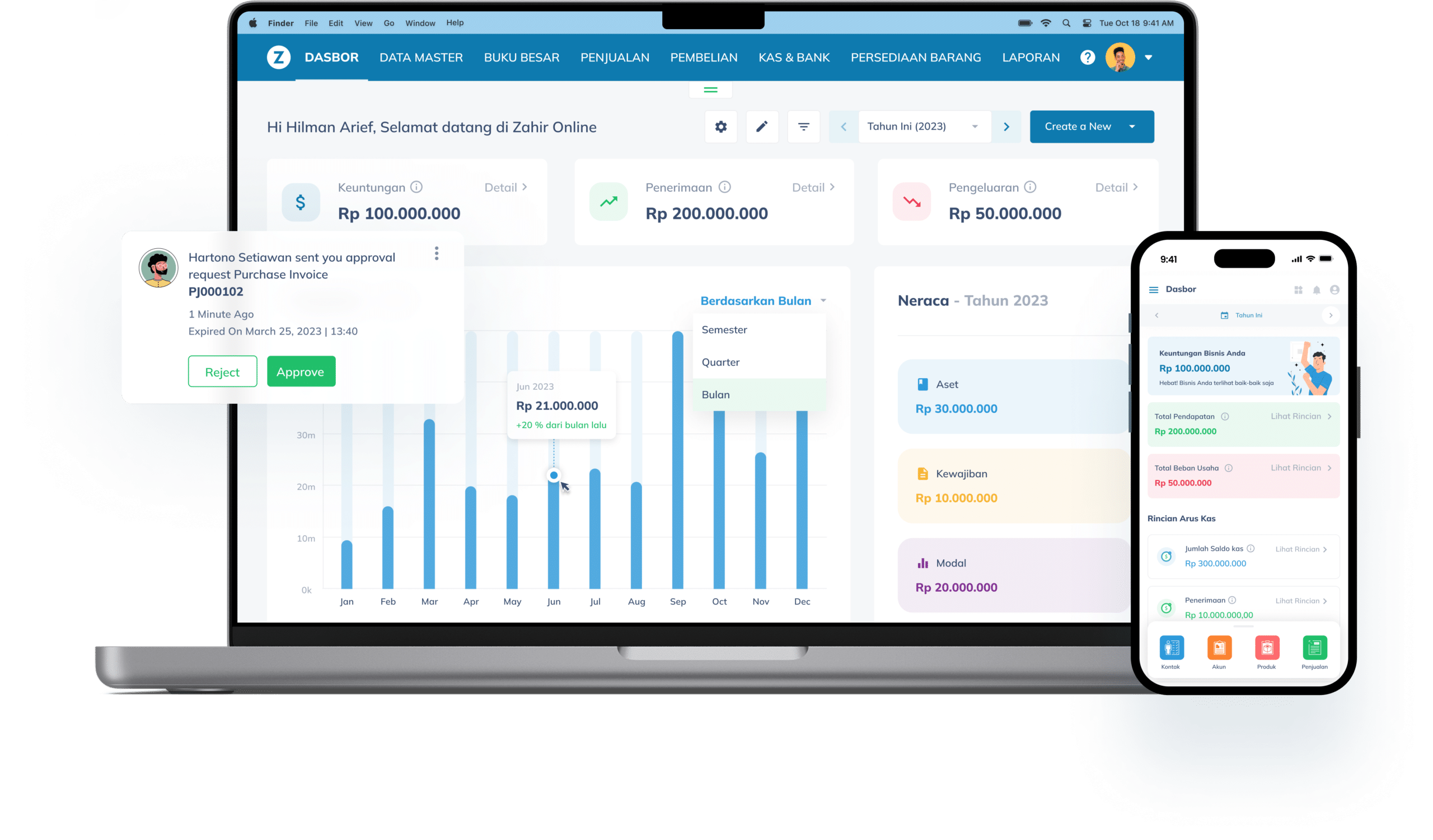 zahir accounting