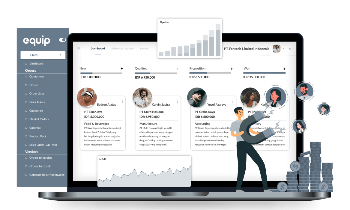 aplikasi CRM EQUIP
