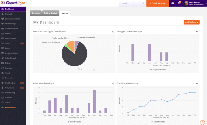 GrowthZone Membership Management System