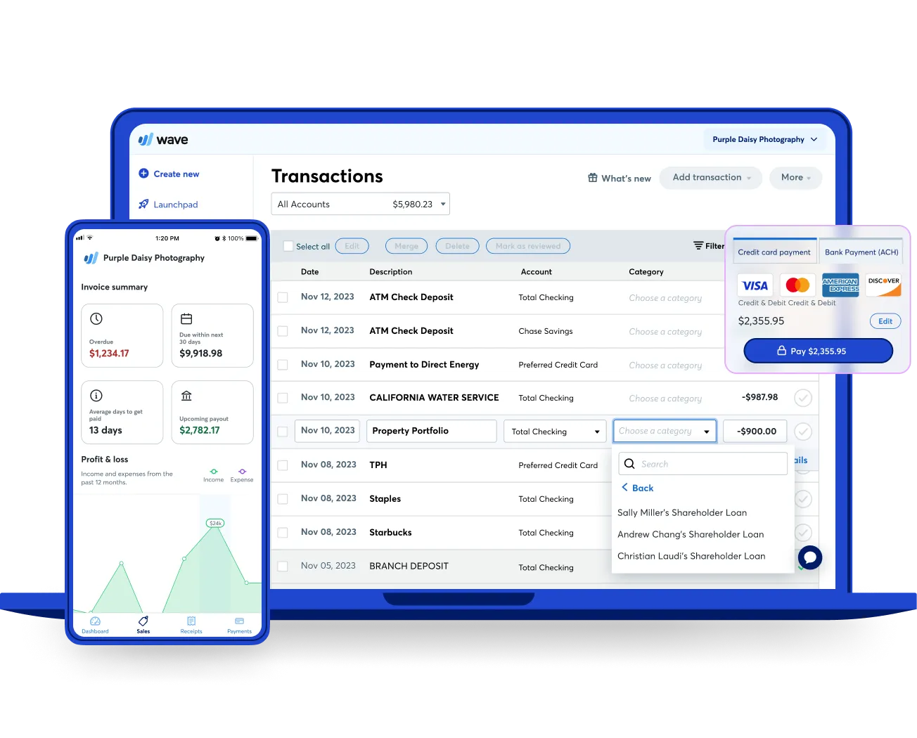 aplikasi pencatatab penjualan Wave Accounting